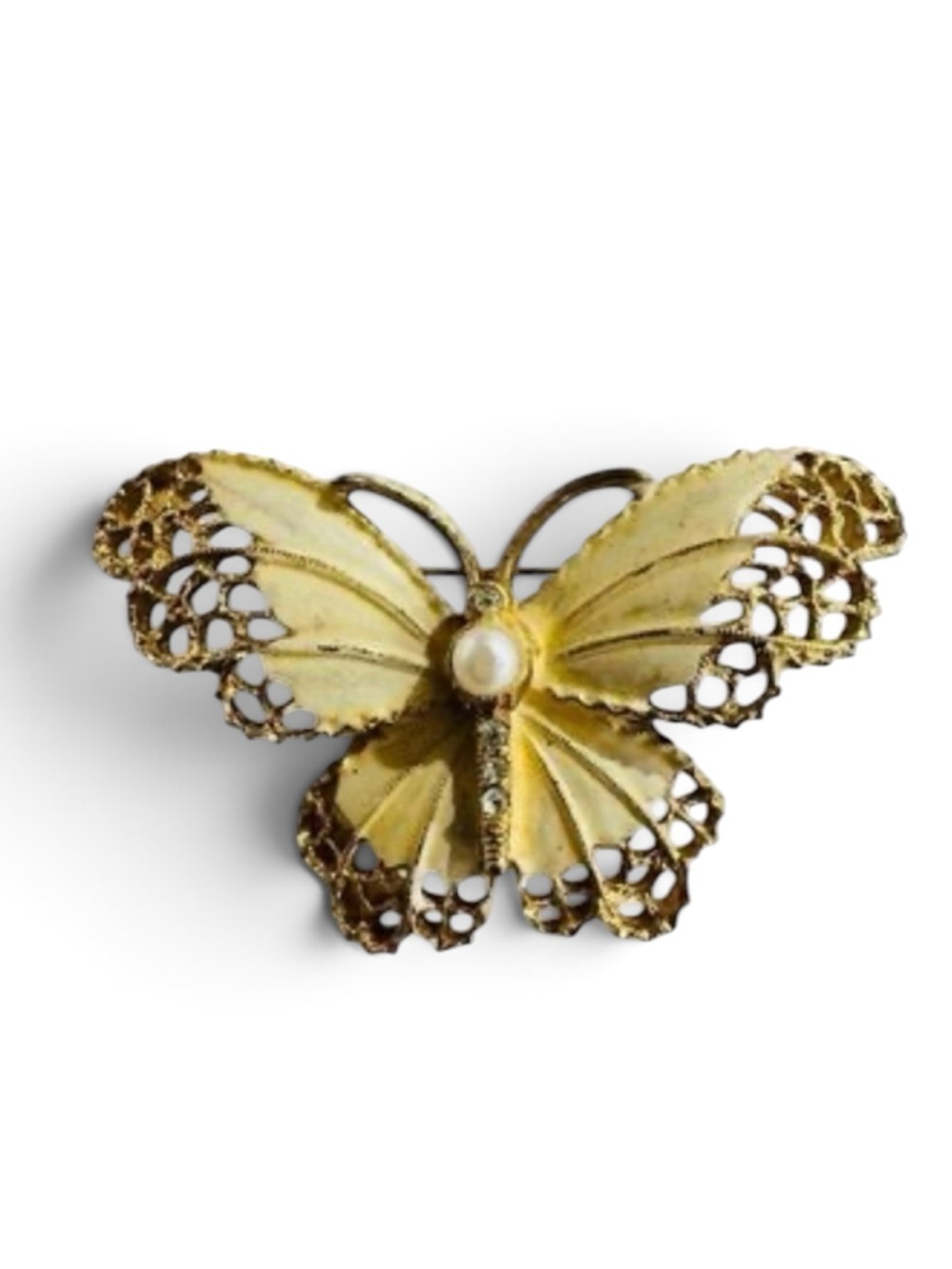 Vintage B.S.K. Butterfly Brooch